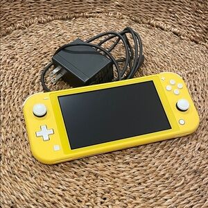 Yellow Nintendo Switch Lite